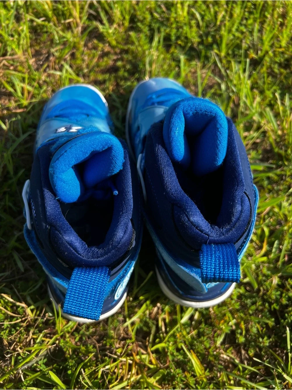 CLEAN Air Jordan 8 size 6 Mens Snowflake Blue shoes